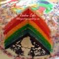 Rainbow Cake (sans protéines de lait animal, sans soja)