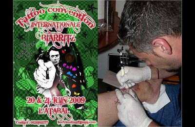 première convention de tatouages à Biarritz 