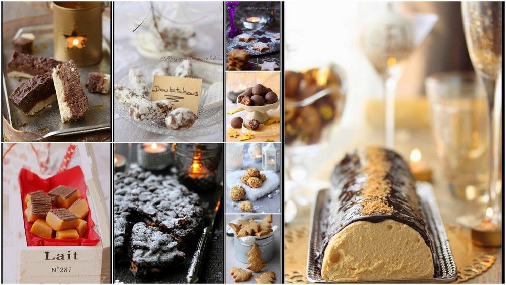 idées repas de noel, desserts de noel, desserts de fetes, gourmandises de noel, bredele, cadeaux gourmands pour noel