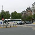 Rond-point à Paris