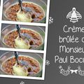 Crème brûlée de Monsieur Paul Bocuse