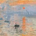 CLAUDE MONET, IMPRESSIONS SOLEIL LEVANT, Musée André MALRAUX > LE HAVRE