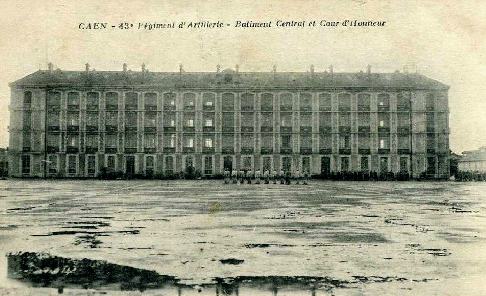 Caen 14-18, Quartier d'artillerie Claude Decaen
