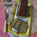 Cake au Citron et Pavot