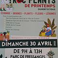 2 BELLES SORTIES (LES DIMANCHES 16 ET 30 AVRIL) A NE PAS MANQUER !