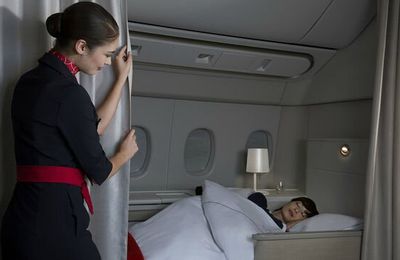 Meilleures cabines Première classe 2017...Air France dans le Top 10