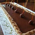 Tarte gianduja et noisettes caramélisées