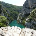 le Verdon vue d'en haut ...