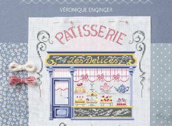 Vu! Les petites boutiques et métiers de toujours à broder au point de croix [livre]