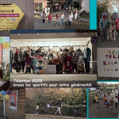 Téléthon 2025: la course du muscle!