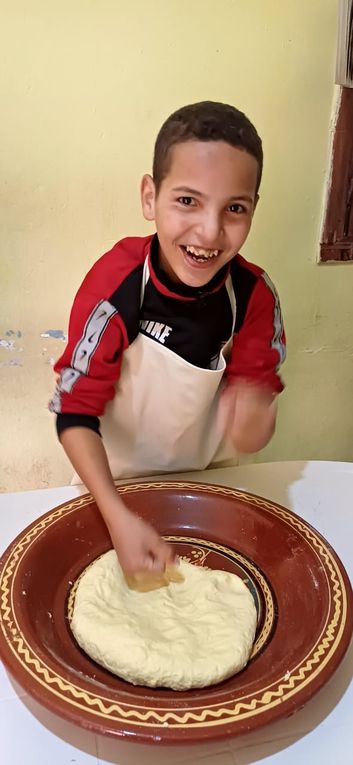 Nouvelle pâtisserie traditionnelle à l'atelier pâtisserie de jeudi à O.T. : les msemmen 
