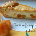 "Tourte au fromage blanc et aux abricots secs"