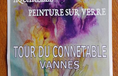 Affiches de l'exposition à la tour du Connétable de Vannes