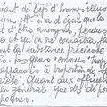 Jean Mogin : une note manuscrite.