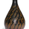 A 'Henan' black-glazed russet-splashed vase, yuhuchunping, Northern Song-Jin dynasty (960-1234)