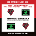 Les matchs du week-end 