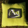 Lassitude sur coussin vert !!