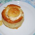 vol-au- vent à la brandade