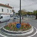 Rond-point à Neuville-sur-Saône