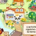 Dr Panda: La Ferme, un jeu mobile ludoéducatif