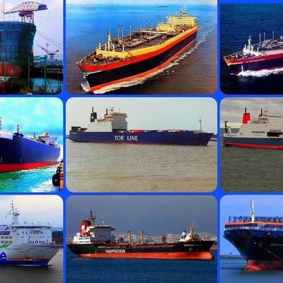 Quelques navires construits aux " Chantiers de France-DUNKERQUE" , entre 1973 et 1985 et sur lesquels j'ai travaillé ..