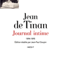 LE JOURNAL DE JEAN DE TINAN