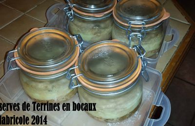 Mes Conserves d'hiver #2 Terrines en bocaux