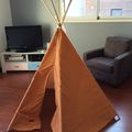 Notre tipi pour mes loulous...