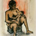Maman africaine allaitement _ 4 