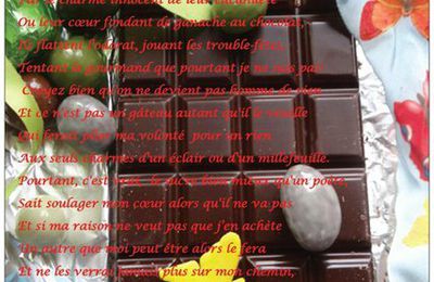 La ride et cœur de chocolat cartes A5 verso vierge prix2.50 €/l'une.frais de port exclus.Commande par mail.Paiement par chèque. 