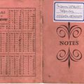 Les dépenses de ma mère Suzanne Lesquoy : carnet n°32 - année 1954