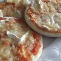 Pizza à la vache qui rit!