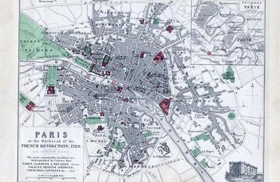 Plans anciens de Paris