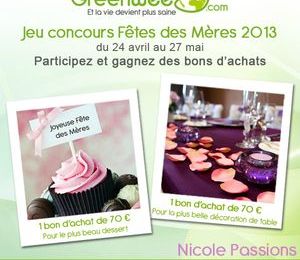 Les 2 grandes gagnantes du concours "FÊTE DES MERES" + Gagnante du livre pour mes 4 ans de blog