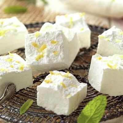 Lemon chamallow ou guimauve au citron