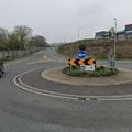 Rond-point à Gorey (Irlande)