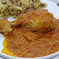 Poulet au vinaigre de framboises