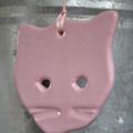 tête de chat rose