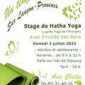 Stage de Yoga sur Lançon-Provence