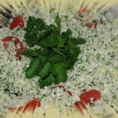 Taboulé de chou-fleur