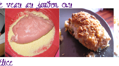 Cordon bleu de veau au jambon cru