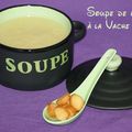 Soupe de légumes à la Vache qui rit