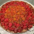 Tarte tatin de tomates cerises au caramel balsamique (Thermomix)