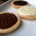 Trio de tartelettes à l'orange et aux 3 chocolats