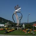 Rond-point à Wolfsberg (Autriche)