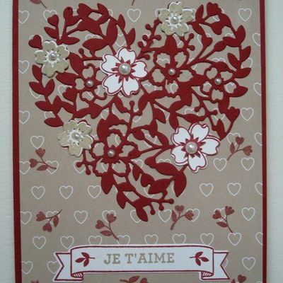 Une carte pour la Saint Valentin