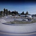 Rond-point à Woodland (Washington)
