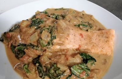 Pavé de saumon au pak-choï {low carb}