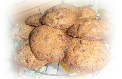 Cookies aux noisettes et au chocolat ... 