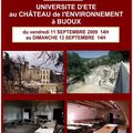 UNIVERSITE d'ETE à BUOUX